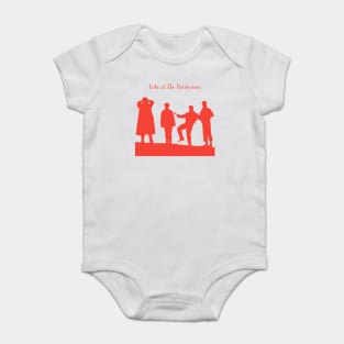 Echo and bunnymen Red Baby Bodysuit